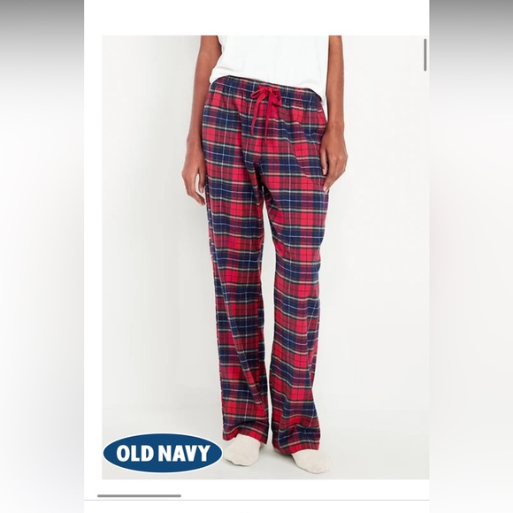 Old Navy Other - Old Navy Red and Blue Plaid Pajama Pants